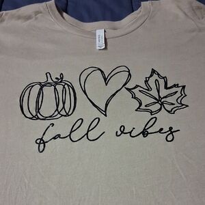 Bella Canvas Cream Fall Vibes Tee